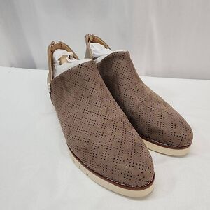 Dr. Scholl's Shoes Size 9.5 Womens Insane Faux Suede Perforated Slip-On Sneakers